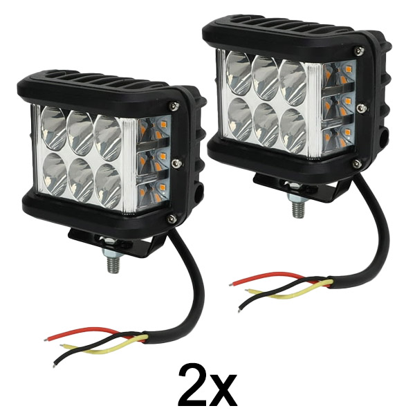 2x Luces LED definitivas de seguridad para vehículos | BOLTLIGHT