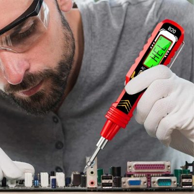 Detector de voltaje eléctrico seguro | VOLTIORA