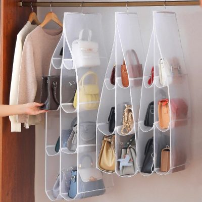 Organizador colgante para guardar bolsos (8 compartimentos) | BAGHANG